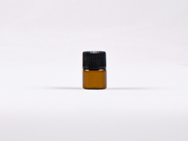 Mini Flasche Braunglas - 1 ml